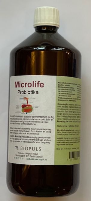 Hovedbilde Microlife Probiotika, 1 liter